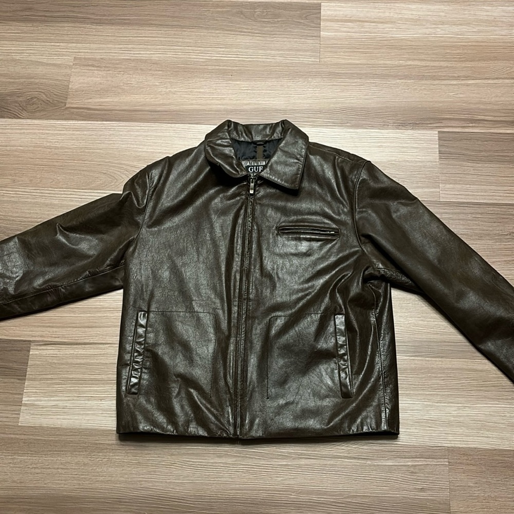 Guess leather jacket